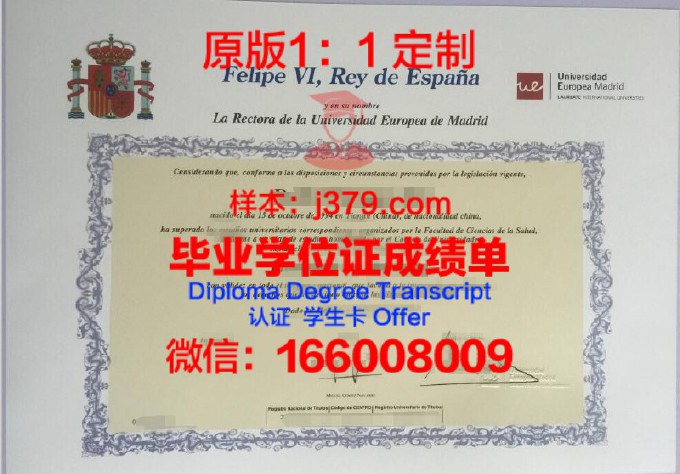 胡安卡洛斯国王大学毕业证书图片模板(马德里胡安卡洛斯大学世界排名)