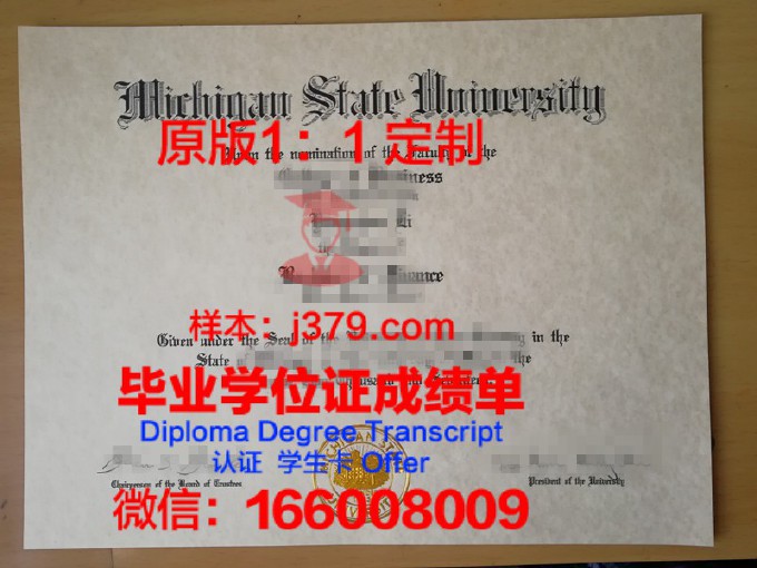 西北密歇根学院diploma证书(美国西北密歇根学院)