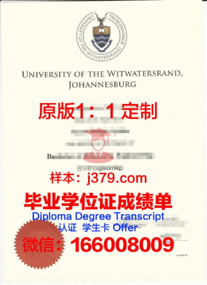 南非大学毕业证样本(南非学制)